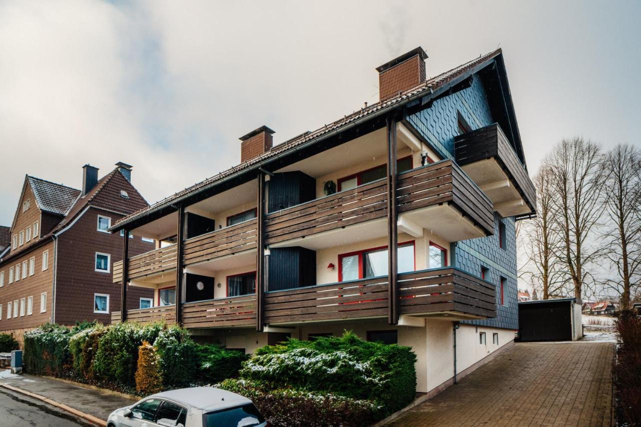 Wohnung An Der Skiwiese - Boxspring - Balkon - 2 Smart Tv - Carport Braunlage Eksteriør bilde